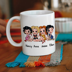 Sisters Will Be Connected By HeartPersonalized Coffee Mug 02NADT270723HH - Coffee Mug - GoDuckee