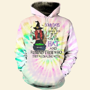 Someday You Have To Put On The Hat, Personalized 3D Shirt, Gifts For Witchy Friend - AOP Products - GoDuckee