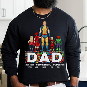 Dad #Myth #Legend, Personalized Shirt, Gift For Dad, 08hudt120523tm - Shirts - GoDuckee