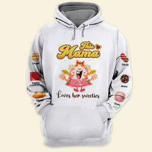 This Mama Love Her Sweeties, Gift For Family, Personalized Shirt, Candy Kids Shirt 05HTTI041023 - AOP Products - GoDuckee