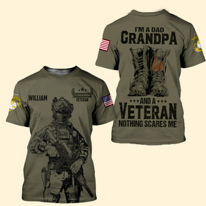 Dad Grandpa Veteran 05acti180523 Personalized AOP Shirt - AOP Products - GoDuckee