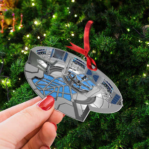 Gift For TV Series Lover, Personalized Acrylic Ornament, Isometric Room Ornament, Christmas Gift 01QHTI201123 - Ornament - GoDuckee