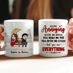 Couple, You Are Everything I Want, Personalized Mug, Gift For Couple - Coffee Mug - GoDuckee