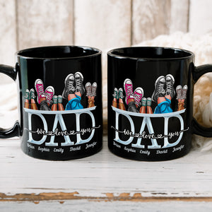 Personalized Dad Coffee Mug We Love You - Coffee Mug - GoDuckee