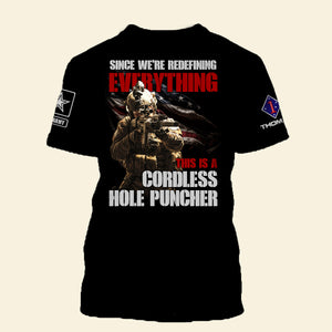 This Is A Cordless Hole Puncher, Personalized 3D AOP Shirt 04ACDT110823 - AOP Products - GoDuckee