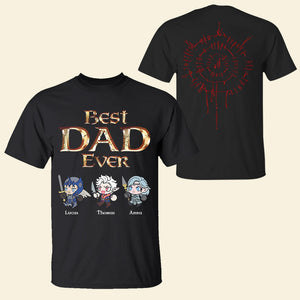 Personalized Gifts For Dad Shirt Best Dad Ever 05TOTI260324 Father's Day - 2D Shirts - GoDuckee