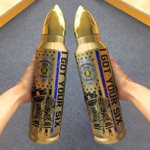 I Got Your Six 05QHDT090623 Personalized Family Bullet Tumbler - Water Bottles - GoDuckee