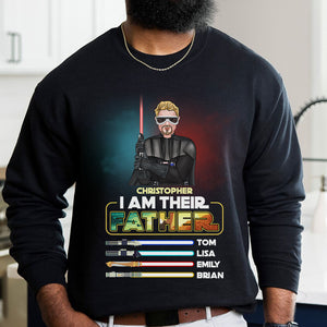 I Am Their Father, Personalized Shirt, Gift For Dad, 02hudt260423tm - GRER2005 - Shirts - GoDuckee