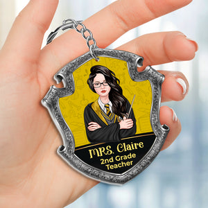 Magic Teacher 01HUDT140823TM Personalized Keychain, Gifts For Teacher - Keychains - GoDuckee