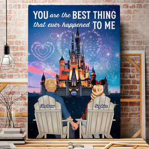 You're The Best Thing That Ever Happened To Me 01NTDT060323TM Personalized Couple Canvas Poster - Poster & Canvas - GoDuckee