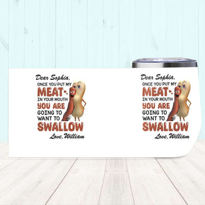 Romantic Couple, Love You Forever, Personalized Coffee Mug, Couple Gift, 04htdt310723 - Coffee Mug - GoDuckee