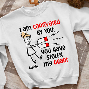 You Stole My Heart, Personalized Shirt - Gift For Couple - Shirts - GoDuckee