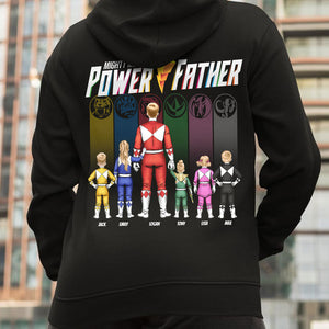 Mighty Morphin Power Father, Personalized Shirt, Gift For Family, 05huti050623hh - GRER2005 - Shirts - GoDuckee