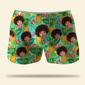 Custom Photo Husband And Wife Boxer 05ACDT190623 Gift For Husband - Boxer Briefs - GoDuckee