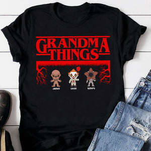 Gift For Family, Personalized Shirt, Horror Movie Family Shirt, Halloween Shirt 04NATI140823HA - Shirts - GoDuckee