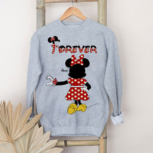 Together Forever, Couple Gift, Personalized Couple Shirt, Mouse Couple Shirt, Christmas Gift 01HUTI271023 - Shirts - GoDuckee