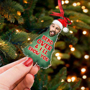 Where Do You Think You're Gonna Put A Tree That Big, Couple Gift, Personalized Acrylic Ornament, Christmas Tree Couple Ornament, Christmas Gift 03HTTI141123 - Ornament - GoDuckee