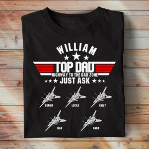 Top Dad 02HUTI200423 Personalized Shirt - Shirts - GoDuckee