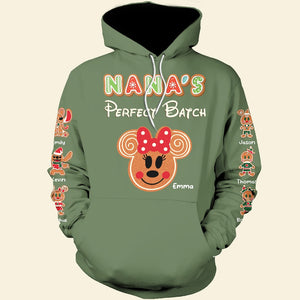 Nana's Perfect Batch, Personalized Family Shirt, 03HTDT031023, Christmas Gift For Family - AOP Products - GoDuckee