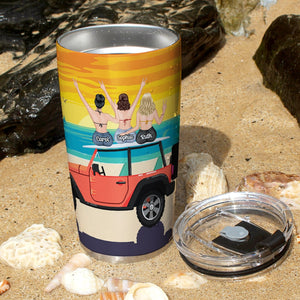 Friendship, Not All Girls Are Made Of Sugar And Spice And Everything Nice, Personalized Tumbler, Gift For Friend - Tumbler Cup - GoDuckee