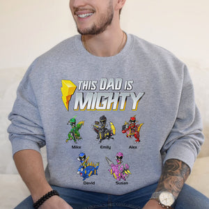 This Dad Is Mighty-01huhn070623 Personalized Shirt- GRER2005 - Shirts - GoDuckee