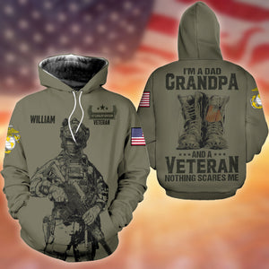 Dad Grandpa Veteran 05acti180523 Personalized AOP Shirt - AOP Products - GoDuckee