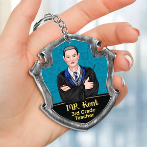 Magic Teacher 01HUDT140823TM Personalized Keychain, Gifts For Teacher - Keychains - GoDuckee