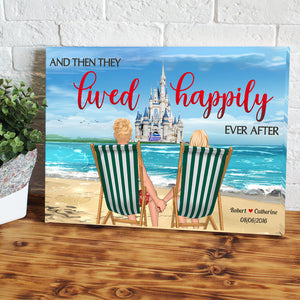 Couple Hand In Hand 07ACDT100623TM Personalized Couple Beach Canvas Poster - Poster & Canvas - GoDuckee