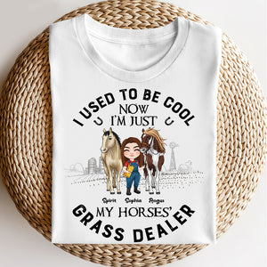 I Used To Be Cool Grass Dealer, Personalized T-shirt Hoodie,Sweatshirt 05NTDT280223HH - Shirts - GoDuckee