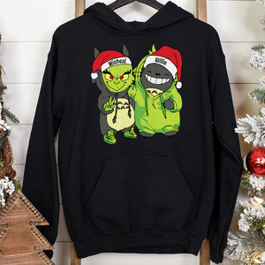 Gift For Couple, Friends, Personalized Shirt, Cartoon Christmas Costume Shirt, Christmas Gift 01ACDT041023 - Shirts - GoDuckee