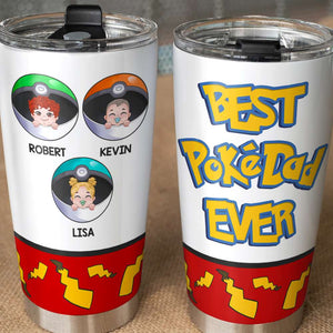 Best Dad Ever Personalized Tumbler Cup, Gift For Father's Day-5OHDT220523 - Tumbler Cup - GoDuckee