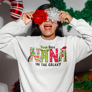 Best Family In The Galaxy, Gift For Family, Personalized Shirt, Alien Kid Shirt, Christmas Gift 03HUTI141023 - AOP Products - GoDuckee