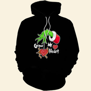 Grandkids Grow My Heart 03OHDT121023 Personalized Shirt, Christmas Gift For Grandparents - AOP Products - GoDuckee