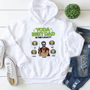 Best Dad In The Galaxy 03HUTI050523 Personalized Shirt - Shirts - GoDuckee