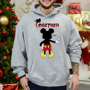 Together Forever, Couple Gift, Personalized Couple Shirt, Mouse Couple Shirt, Christmas Gift 01HUTI271023 - Shirts - GoDuckee