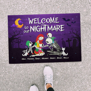 Horror Midnight Family, Personalized Doormat, Gifts For Family 03ACDT190823 - Doormat - GoDuckee