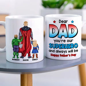Dear Dad 01ACDT270523TM Personalized Mug, Gift For Dad - Coffee Mug - GoDuckee