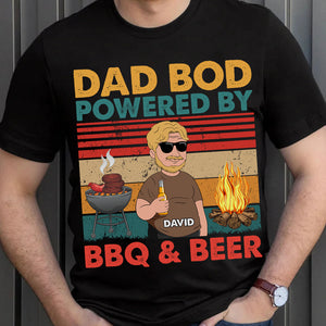 BBQ & Beer Dad 06DTDT240423TM Personalized Shirt Hoodie Sweatshirt - Shirts - GoDuckee