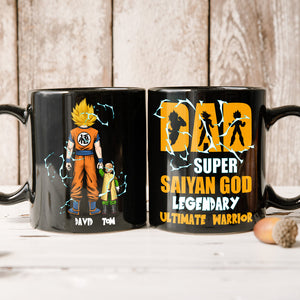 The Power Of Family 03QHDT051223HH Personalized Coffee Black Mug, Gifts For Dad - Coffee Mug - GoDuckee