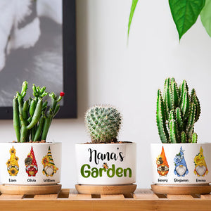 Family Garden, Personalized Plant Pot, Gift For Family 03HUDT220823 - Plant Pot - GoDuckee