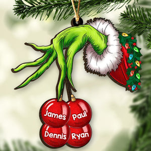 Family-Personalized Wood Ornament - PW17-ORNM-WOOD-01acdt080923 - Ornament - GoDuckee