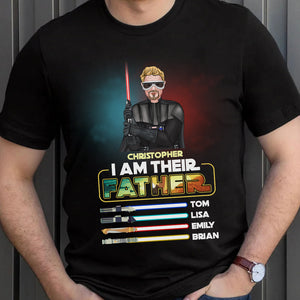 I Am Their Father, Personalized Shirt, Gift For Dad, 02hudt260423tm - GRER2005 - Shirts - GoDuckee