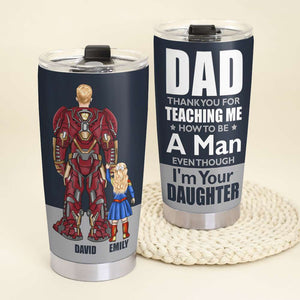 Thank You Dad, Gift For Father's Day, 04ACDT160523TM Personalized Family Tumbler - Tumbler Cup - GoDuckee