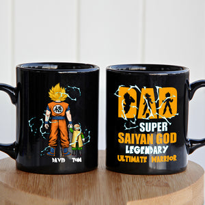 The Power Of Family 03QHDT051223HH Personalized Coffee Black Mug, Gifts For Dad - Coffee Mug - GoDuckee