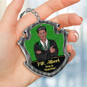 Magic Teacher 01HUDT140823TM Personalized Keychain, Gifts For Teacher - Keychains - GoDuckee