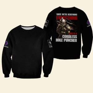 This Is A Cordless Hole Puncher, Personalized 3D AOP Shirt 04ACDT110823 - AOP Products - GoDuckee