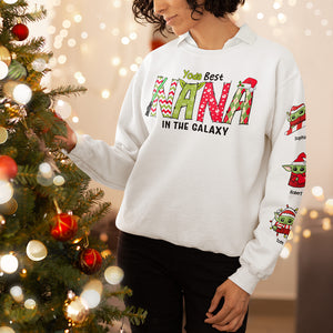 Best Family In The Galaxy, Gift For Family, Personalized Shirt, Alien Kid Shirt, Christmas Gift 03HUTI141023 - AOP Products - GoDuckee