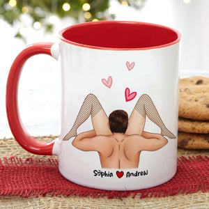 I Wanna Kiss Your Lips, Personalized Coffee Mug, Couple Make Love, Gifts For Couple - Coffee Mug - GoDuckee