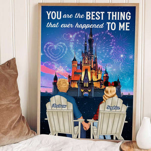You're The Best Thing That Ever Happened To Me 01NTDT060323TM Personalized Couple Canvas Poster - Poster & Canvas - GoDuckee