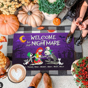 Horror Midnight Family, Personalized Doormat, Gifts For Family 03ACDT190823 - Doormat - GoDuckee